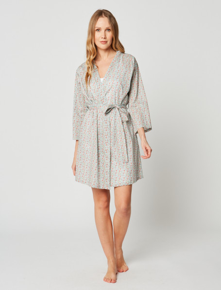 peignoir tissu