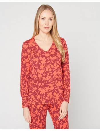 Pyjama PATCHOULI 402 prune/muscade