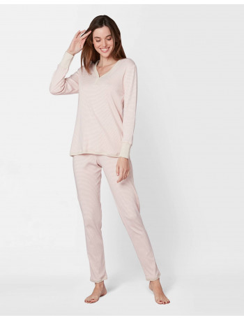 Pyjama en coton CANDY 402 blush /milk